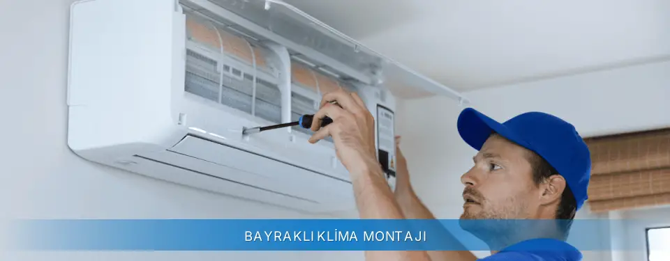 Bayraklı İlçemi Alarko Carrier Klima Montajı
